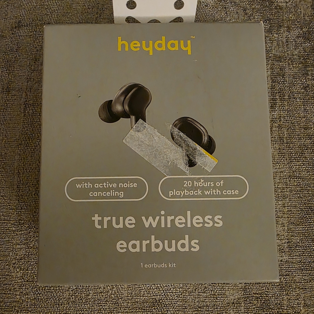 Heyday Wireless Earbuds - Black